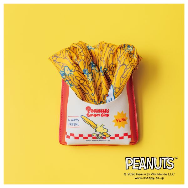 【訂貨】Snoopy 史努比 x Family Mart 日本全家便利店限定 - Woodstock 薯條造型 環保袋 購物袋