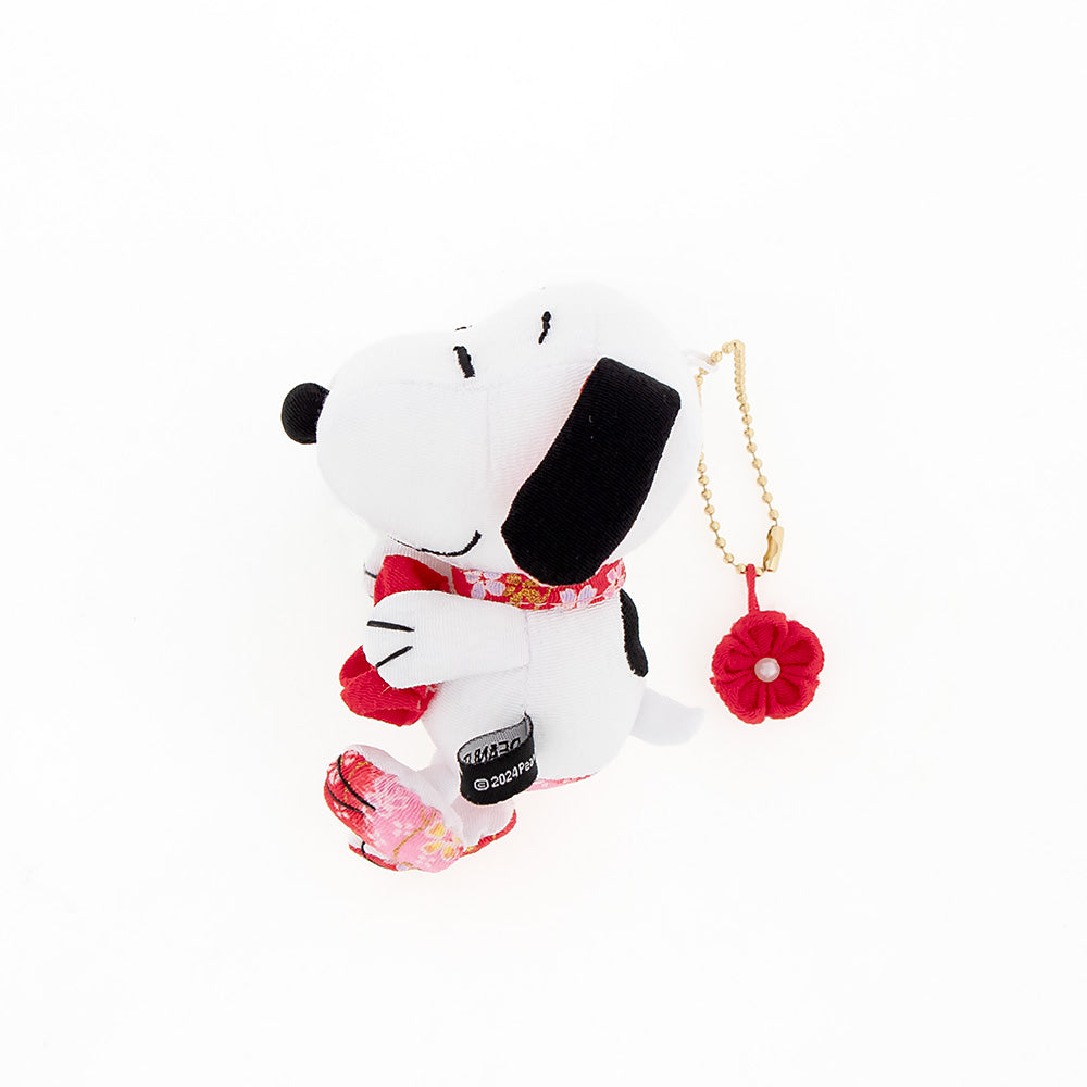 Snoopy Chaya Limited Japanese-style plush chain (Snoopy)