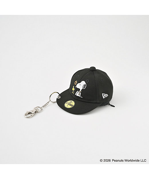 【預訂｜8月】Snoopy in Ginza 銀座展 2026 - New Era 環保袋 連帽型收納包掛飾