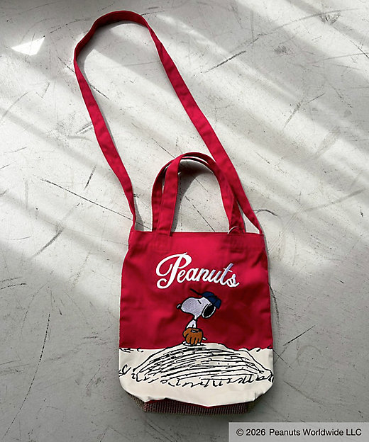 【預訂｜8月】Snoopy in Ginza 銀座展 2026 - Double Name 2-Way Tote Bag