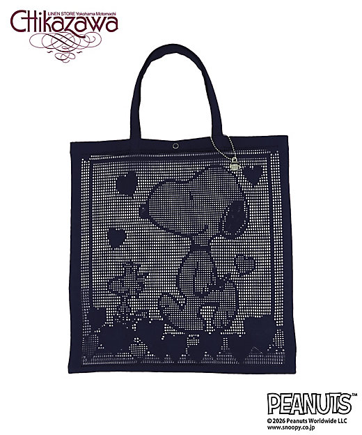 【預訂 | 8月】Snoopy in Ginza 銀座展 2026 - Snoopy & Woodstock 近沢蕾絲店 手提袋