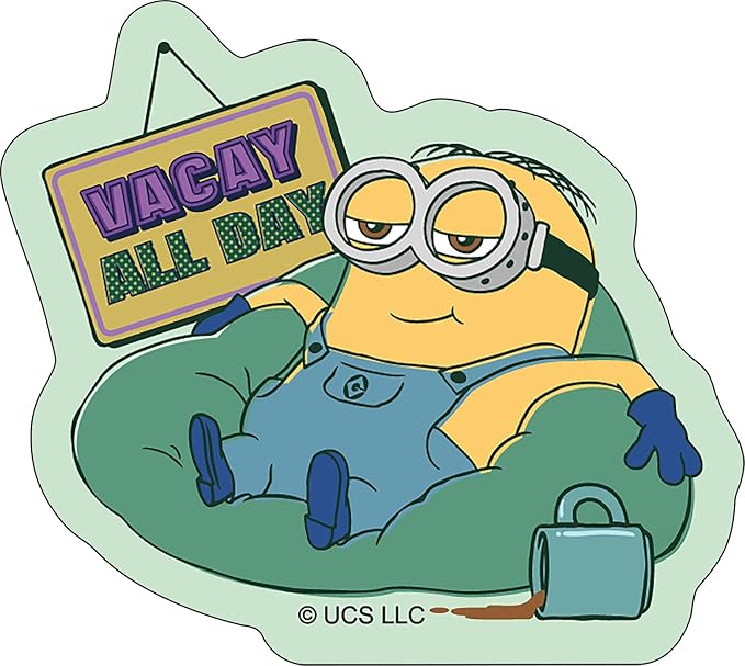 【訂貨】Minions 懶洋洋貼紙套裝 5枚 