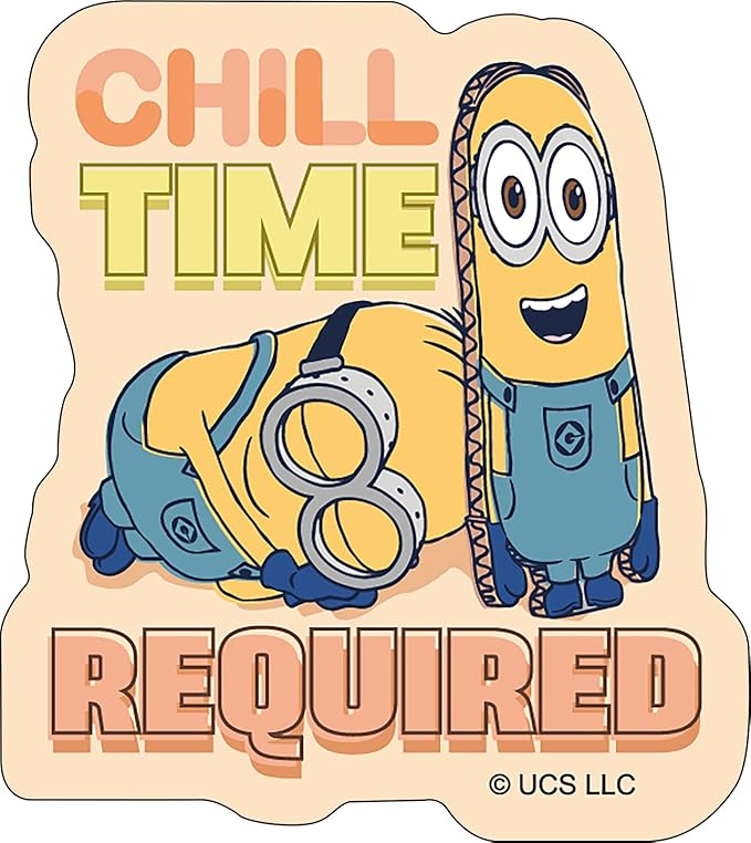 【訂貨】Minions 懶洋洋貼紙套裝 5枚 