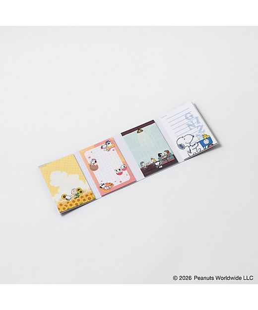 【預訂｜8月】Snoopy in Ginza 銀座展 2026 DEAR BUDDY 系列 - 便條紙 Memo Book