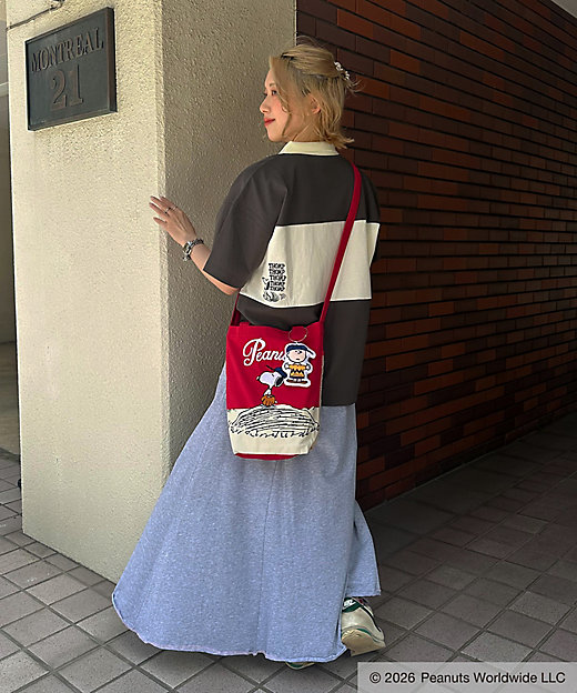 【預訂｜8月】Snoopy in Ginza 銀座展 2026 - Double Name 2-Way Tote Bag