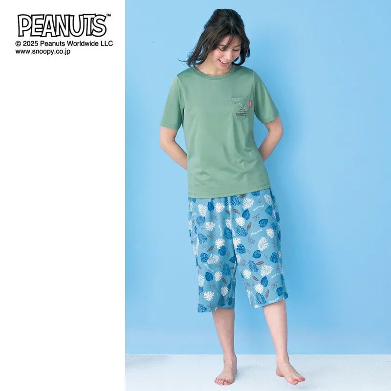 【訂貨】Snoopy 接觸冷感 家居褲 睡褲 7分長