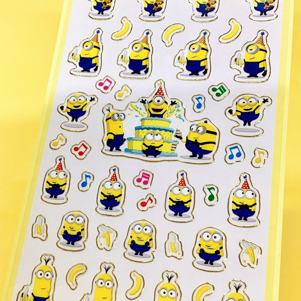 【訂貨】Minions Bob & Tim 迷你貼紙