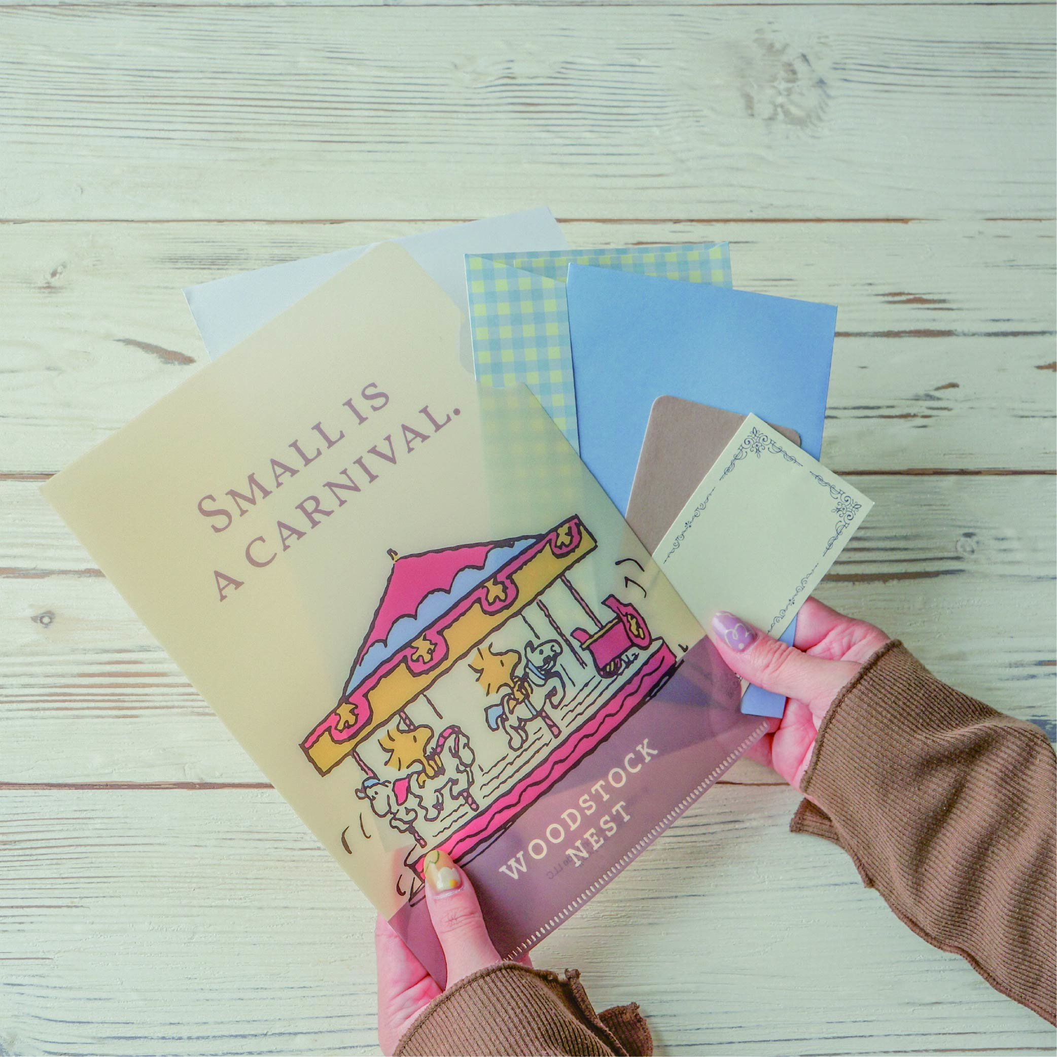 【預訂】Woodstock Nest A5 Clear File