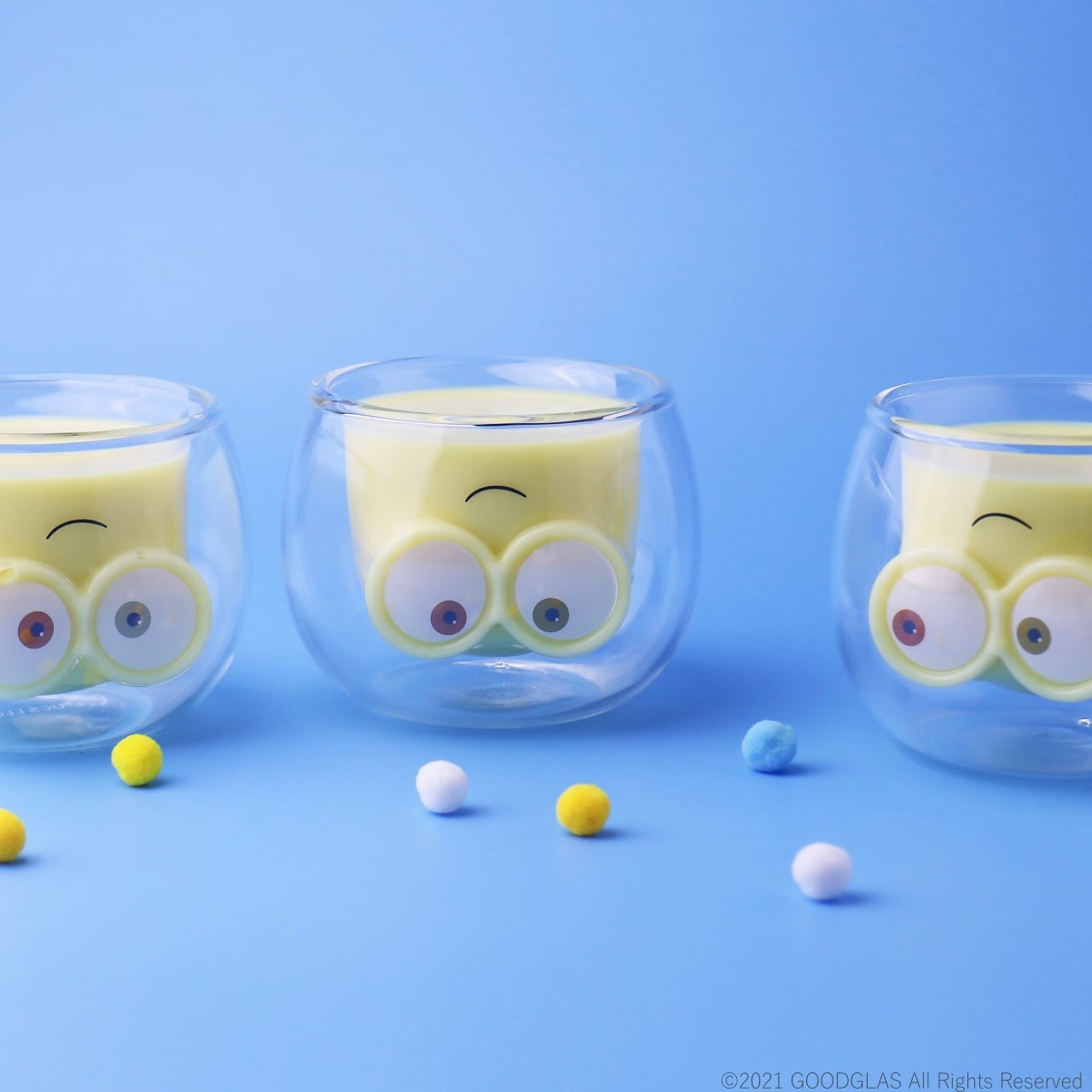 【訂貨】Minions Bob 迷你兵團 小小兵 耐熱 手工玻璃杯 