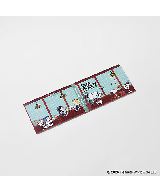 【預訂｜8月】Snoopy in Ginza 銀座展 2026 DEAR BUDDY 系列 - 便條紙 Memo Book