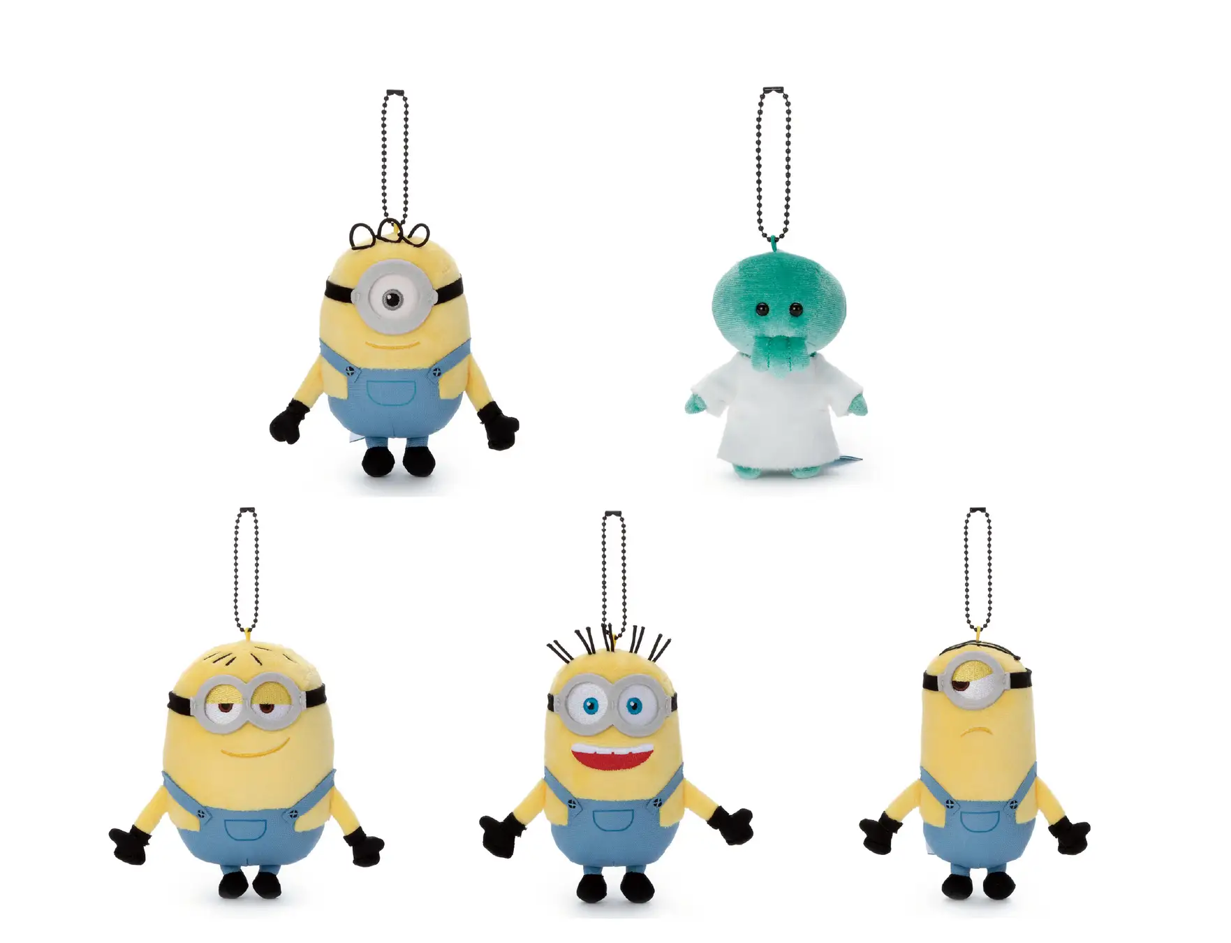 [【預訂｜8月】Minions & Monsters 迷你兵團 小小兵 公仔掛飾