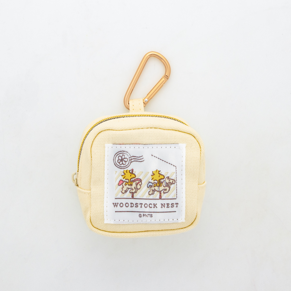 【預訂】Woodstock Nest 方形迷你收納袋 連登山扣