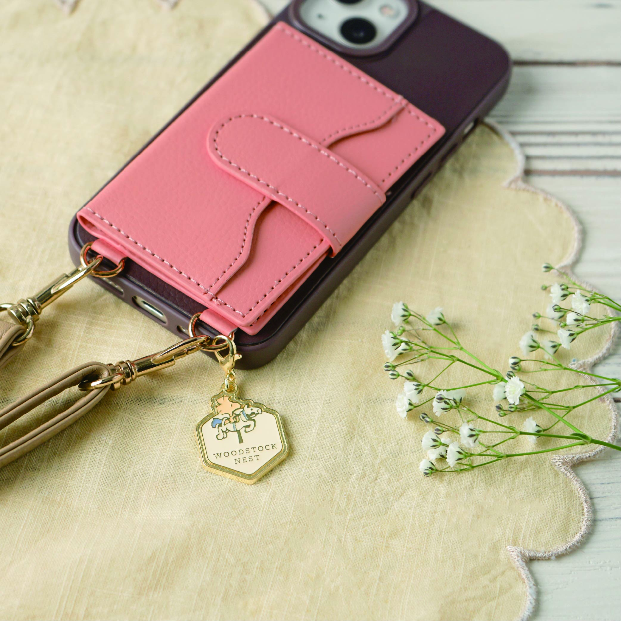 【預訂】Woodstock Nest 小吊飾 拉鍊吊扣