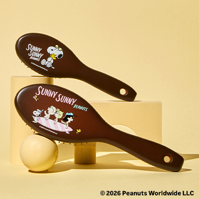 Umeda Snoopy Fest. 2026 Limited Edition - John Masters Organics Hair Comb Cushion Brush