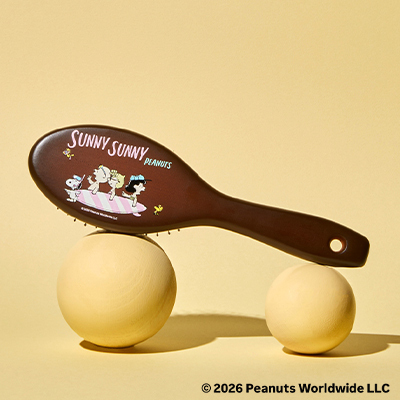 Umeda Snoopy Fest. 2026 Limited Edition - John Masters Organics Hair Comb Cushion Brush