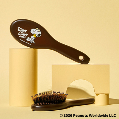 Umeda Snoopy Fest. 2026 Limited Edition - John Masters Organics Hair Comb Cushion Brush