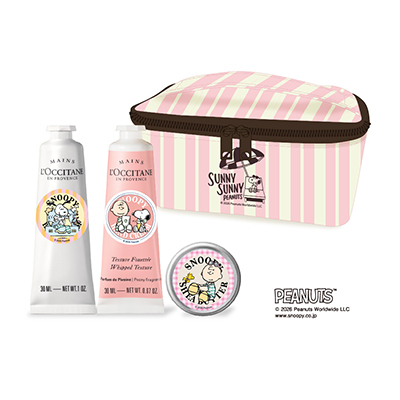 【預訂｜9月】Umeda Snoopy Fest. 2026 阪急展限定 -  L'OCCITANE  x Snoopy Shea Select Kit 乳木果系列 I