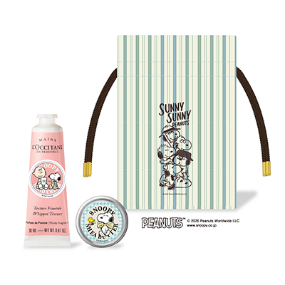 Umeda Snoopy Fest. 2026 Limited Edition - L'OCCITANE x Snoopy Shea Collection Kit I