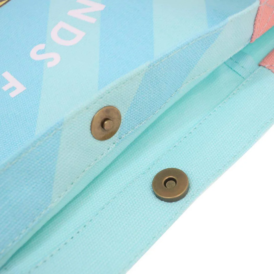 【訂貨】Minions Bob & Tim 刺繡 手挽袋 Tote Bag（Cream Soda）