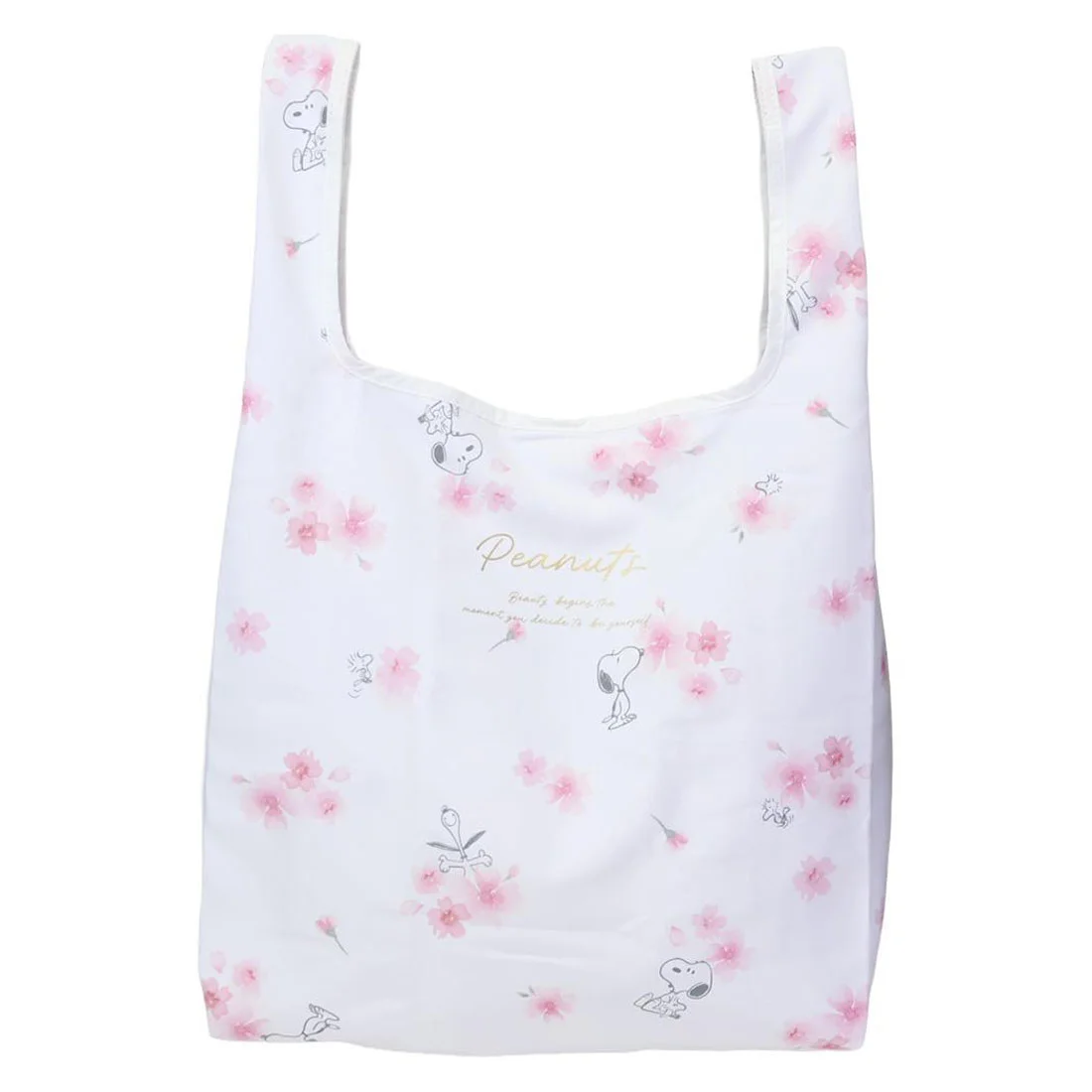 【訂貨】Snoopy Spring Sakura Series 春季櫻花系列 - 環保購物袋（兩色可選）