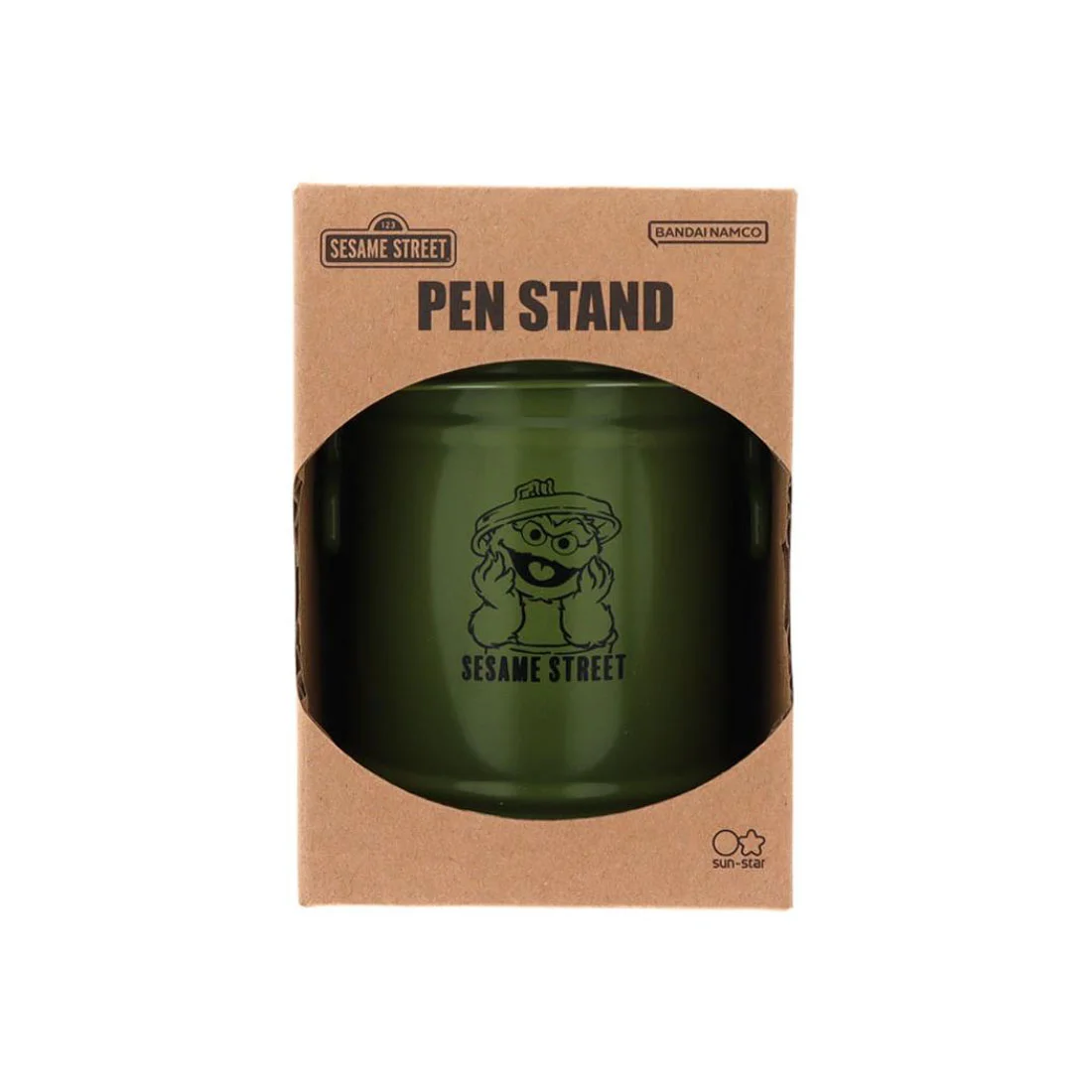 【訂貨】芝麻街 SESAME STREET 筆筒 桌上收納筒 Elmo x Cookie Monster Oscar
