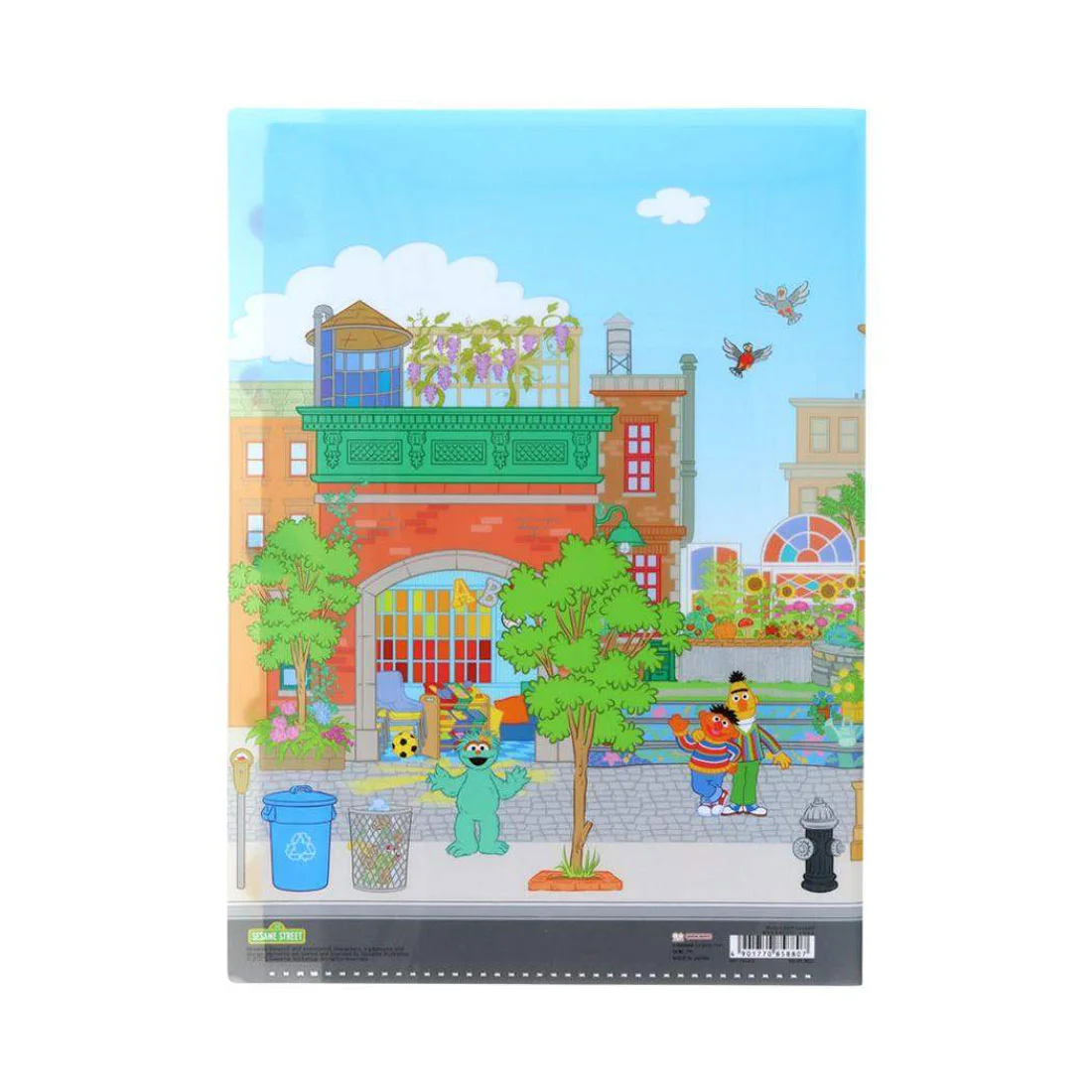 【訂貨】芝麻街 Sesame Street A4 File（5-pockets）
