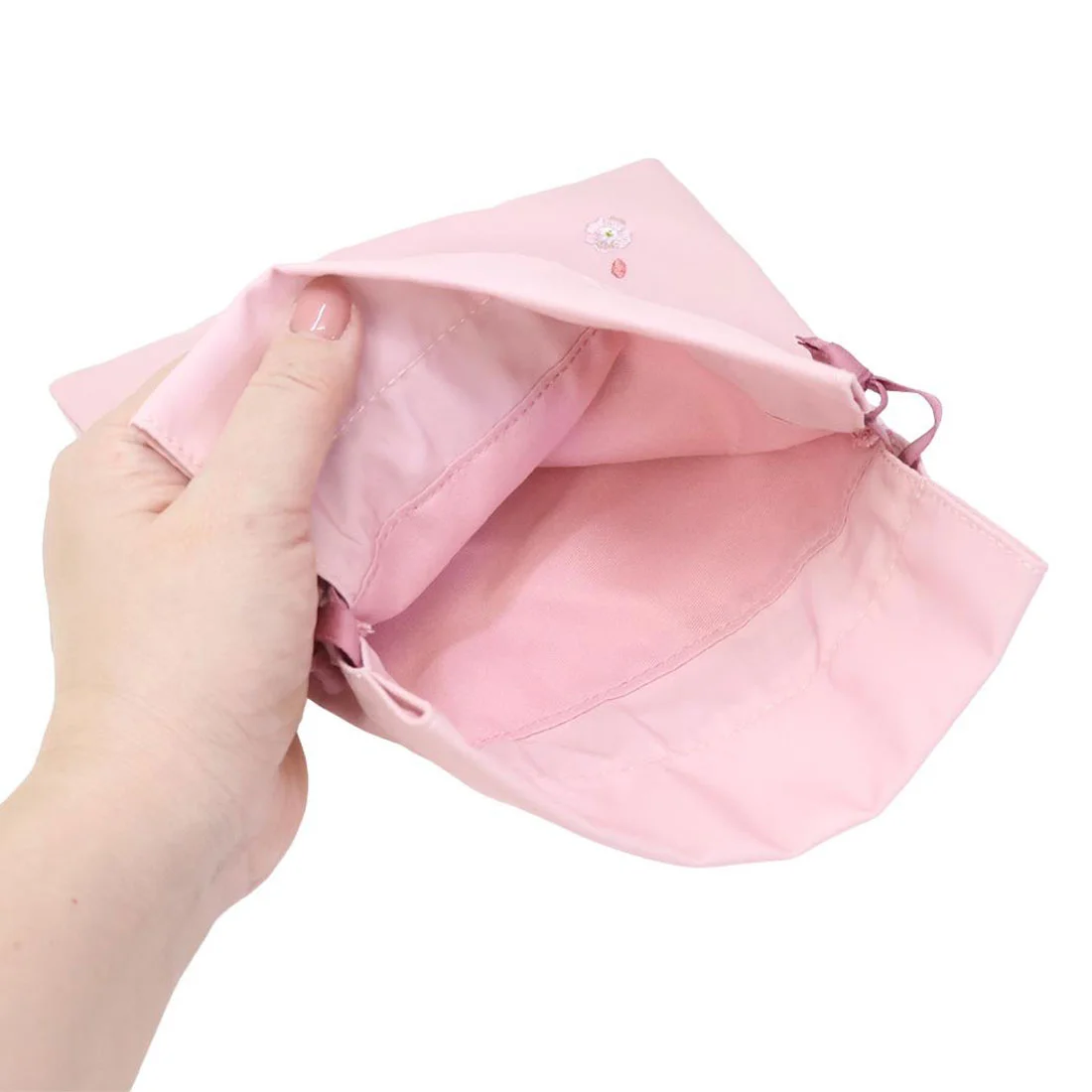 【訂貨】Snoopy Spring Sakura Series 春季櫻花系列 - 索繩袋（兩色可選）