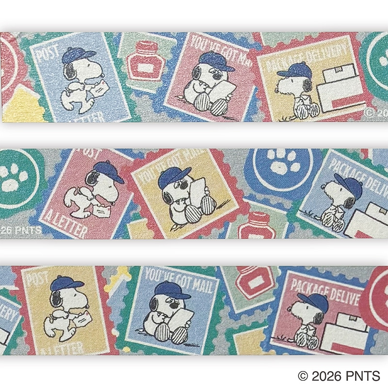 【訂貨】Snoopy x 日本郵政限定商品 - 紙膠帶及貼紙套裝