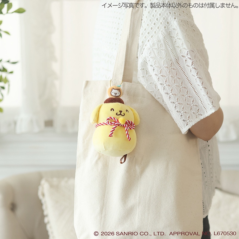 【預訂｜1月】日本郵局 x 布甸狗 布丁狗 30週年紀念 限定周邊商品 - 公仔掛飾