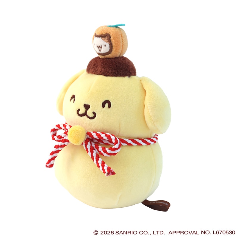 【預訂｜1月】日本郵局 x 布甸狗 布丁狗 30週年紀念 限定周邊商品 - 公仔掛飾