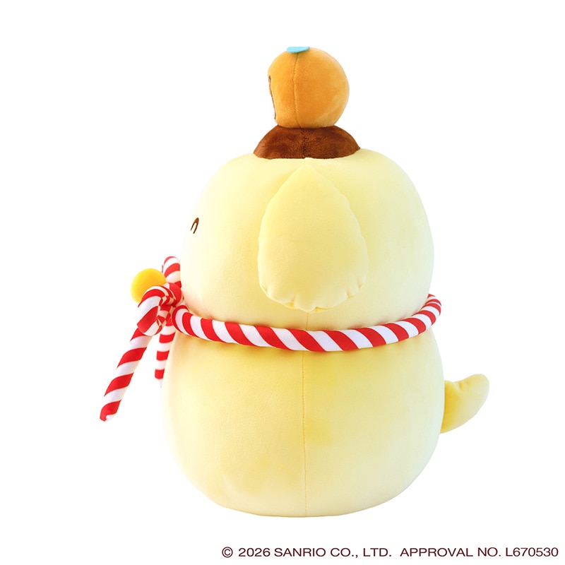【預訂｜1月】日本郵局 x 布甸狗 布丁狗 30週年紀念 限定周邊商品 - 大公仔 抱枕 Cushion