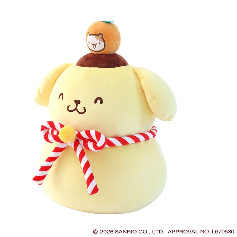 【預訂｜1月】日本郵局 x 布甸狗 布丁狗 30週年紀念 限定周邊商品 - 大公仔 抱枕 Cushion