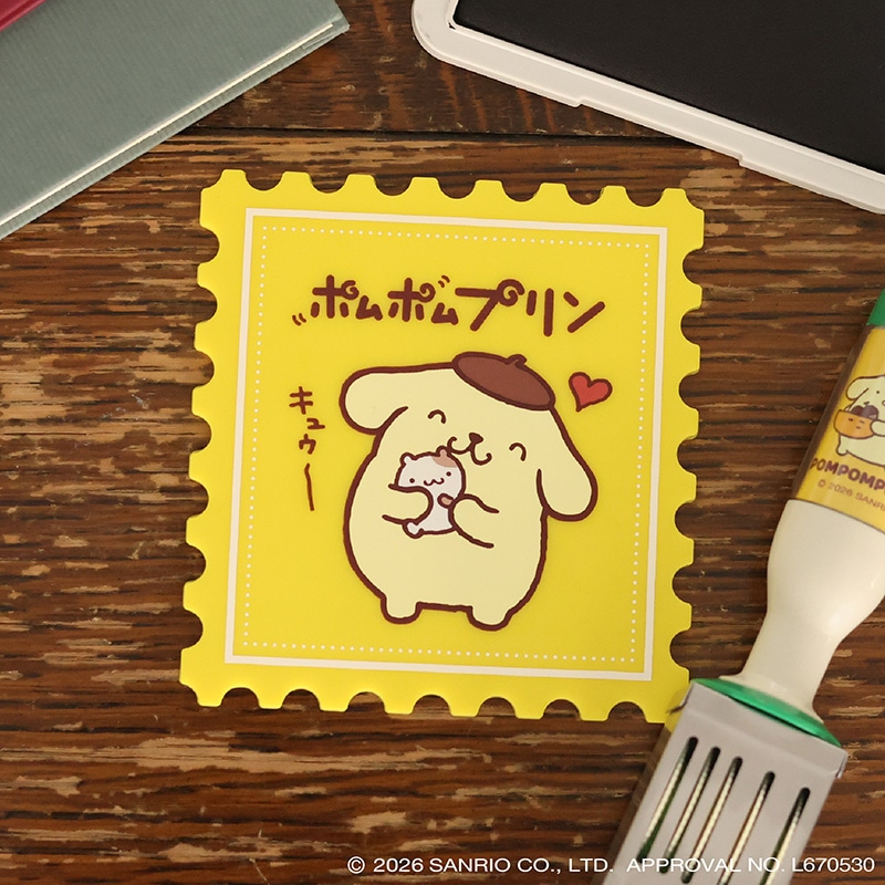 【預訂｜1月】日本郵局 x 布甸狗 布丁狗 30週年紀念 限定周邊商品 - 矽膠墊
