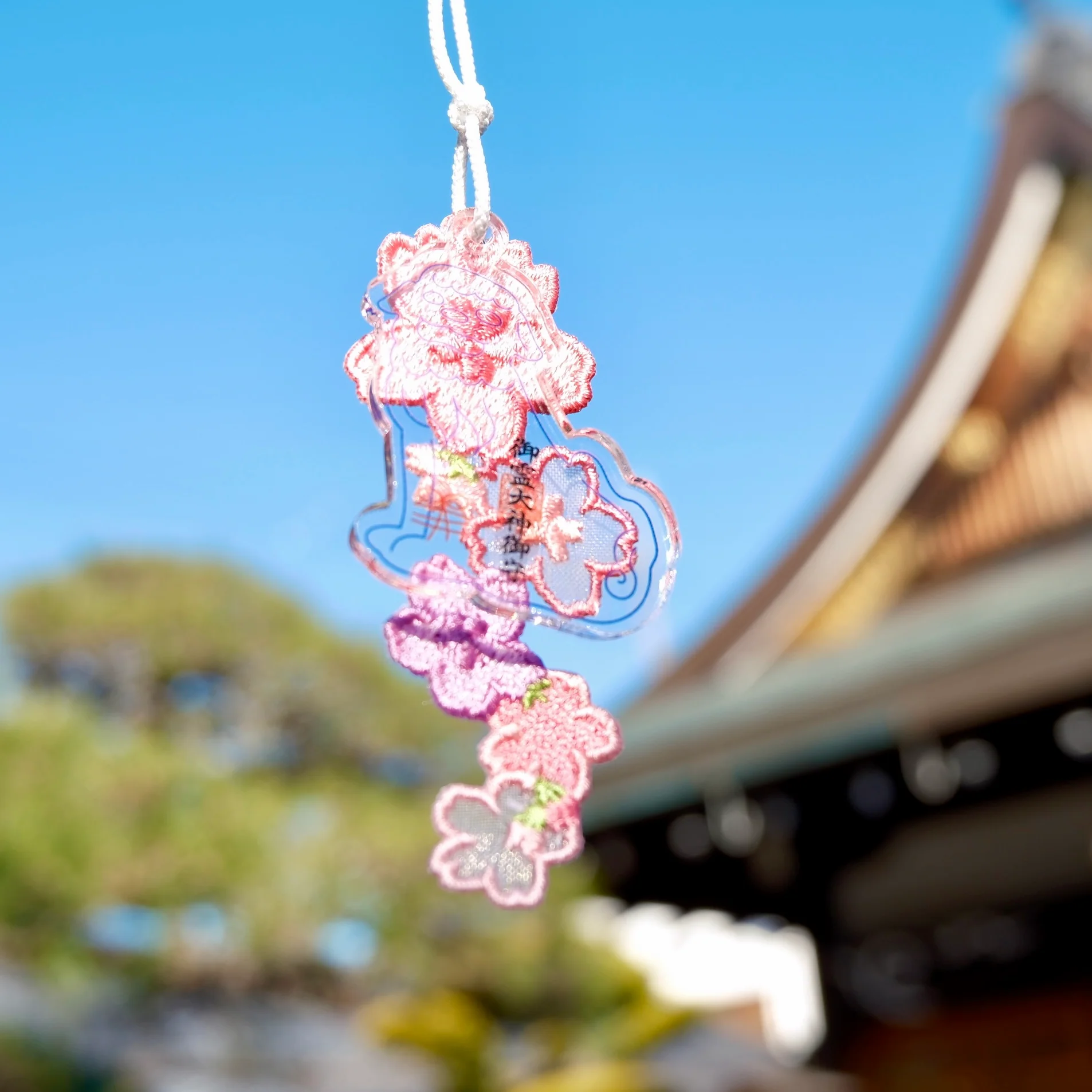 【訂貨|7月】御靈神社 花結御守 紫陽花 櫻花|6月13日截數