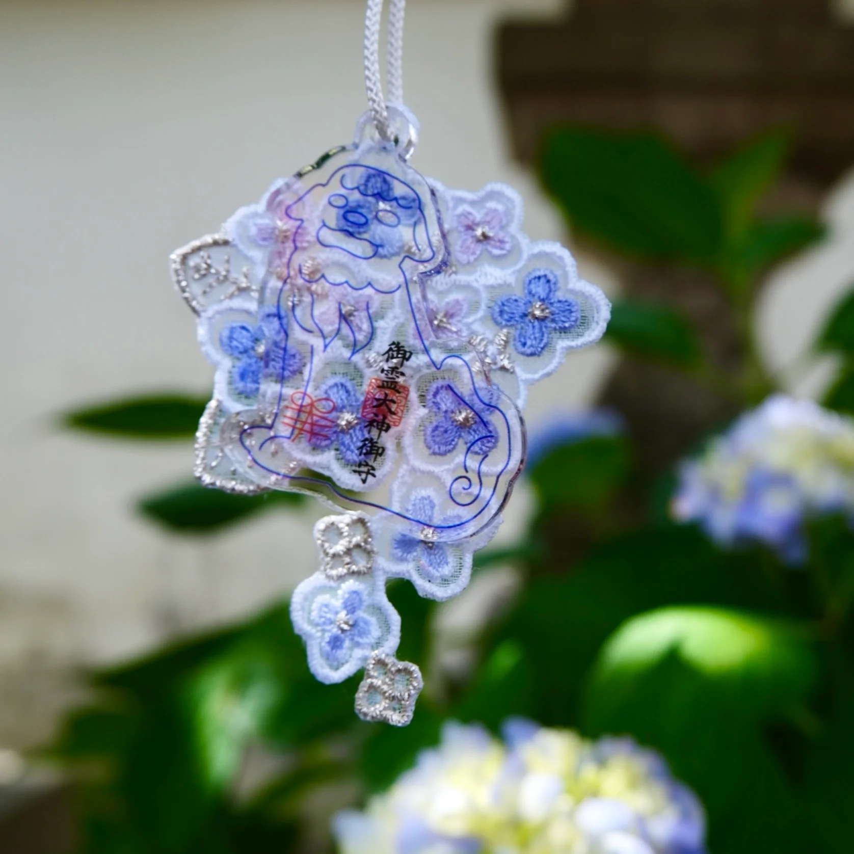 【訂貨|7月】御靈神社 花結御守 紫陽花 櫻花|6月13日截數