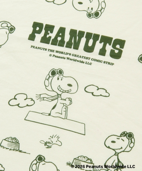 【預訂｜9月】Umeda Snoopy Fest. 2026 阪急展 - Flying Ace 印花方巾 頭巾