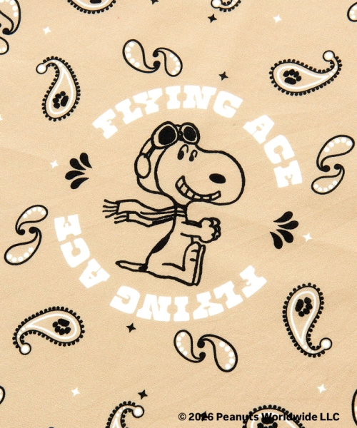【預訂｜9月】Umeda Snoopy Fest. 2026 阪急展 - Flying Ace 印花方巾 頭巾