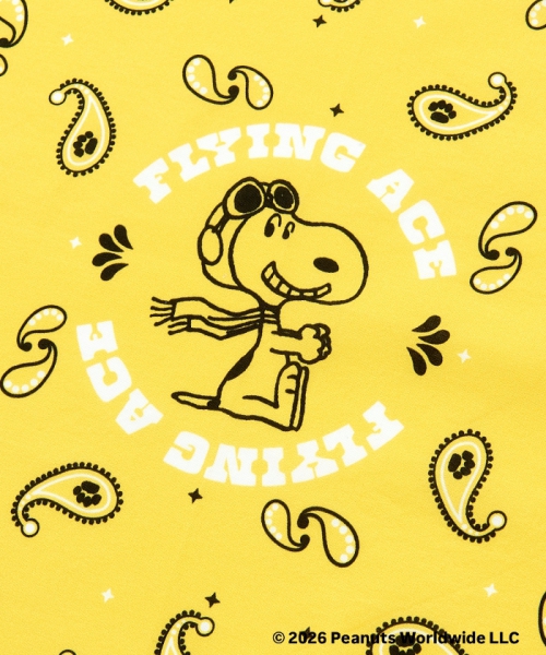 【預訂｜9月】Umeda Snoopy Fest. 2026 阪急展 - Flying Ace 印花方巾 頭巾