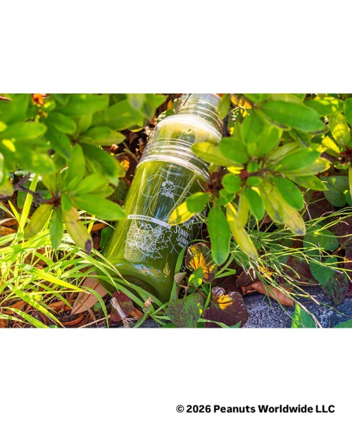Umeda Snoopy Fest. 2026 Limited Edition - SATOYAMER Tea Shaker Bottle + ITADAKIMASU DAY Instant Green Tea Powder (30-day)