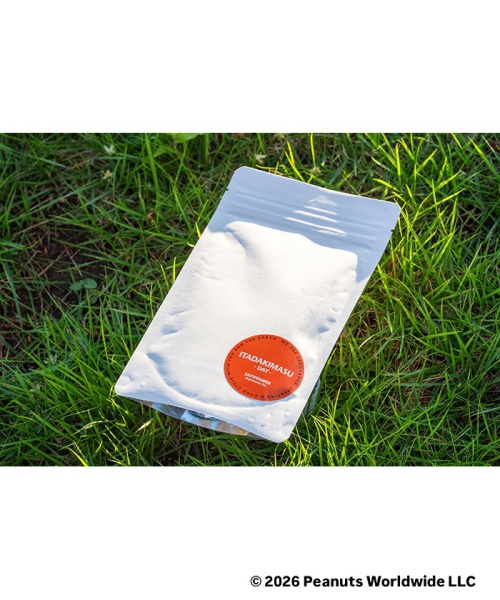 Umeda Snoopy Fest. 2026 Limited Edition - SATOYAMER Tea Shaker Bottle + ITADAKIMASU DAY Instant Green Tea Powder (30-day)