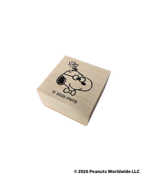 Umeda Snoopy Fest. 2026 Limited Edition - Wooden Stamp 40x40mm