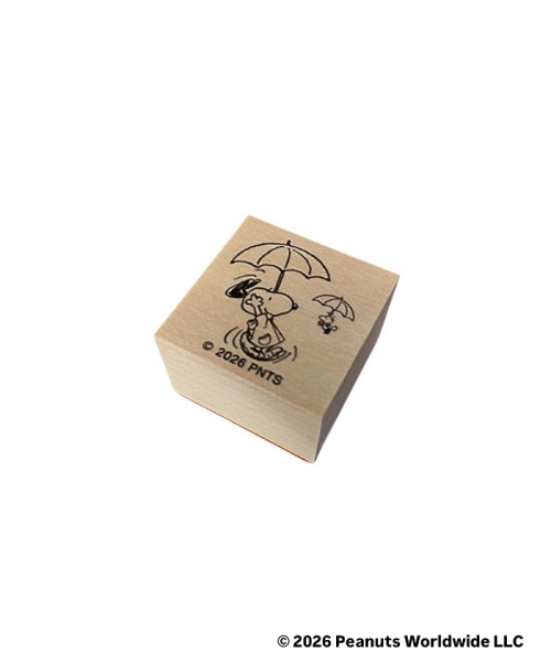 Umeda Snoopy Fest. 2026 Limited Edition - Wooden Stamp 30x30mm