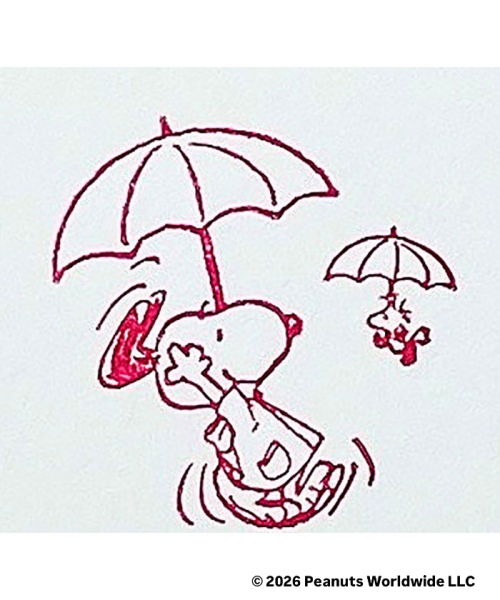 Umeda Snoopy Fest. 2026 Limited Edition - Wooden Stamp 30x30mm
