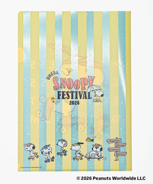 【Pre-order|Sept】Umeda Snoopy Fest. 2026 Limited Edition - A4 File