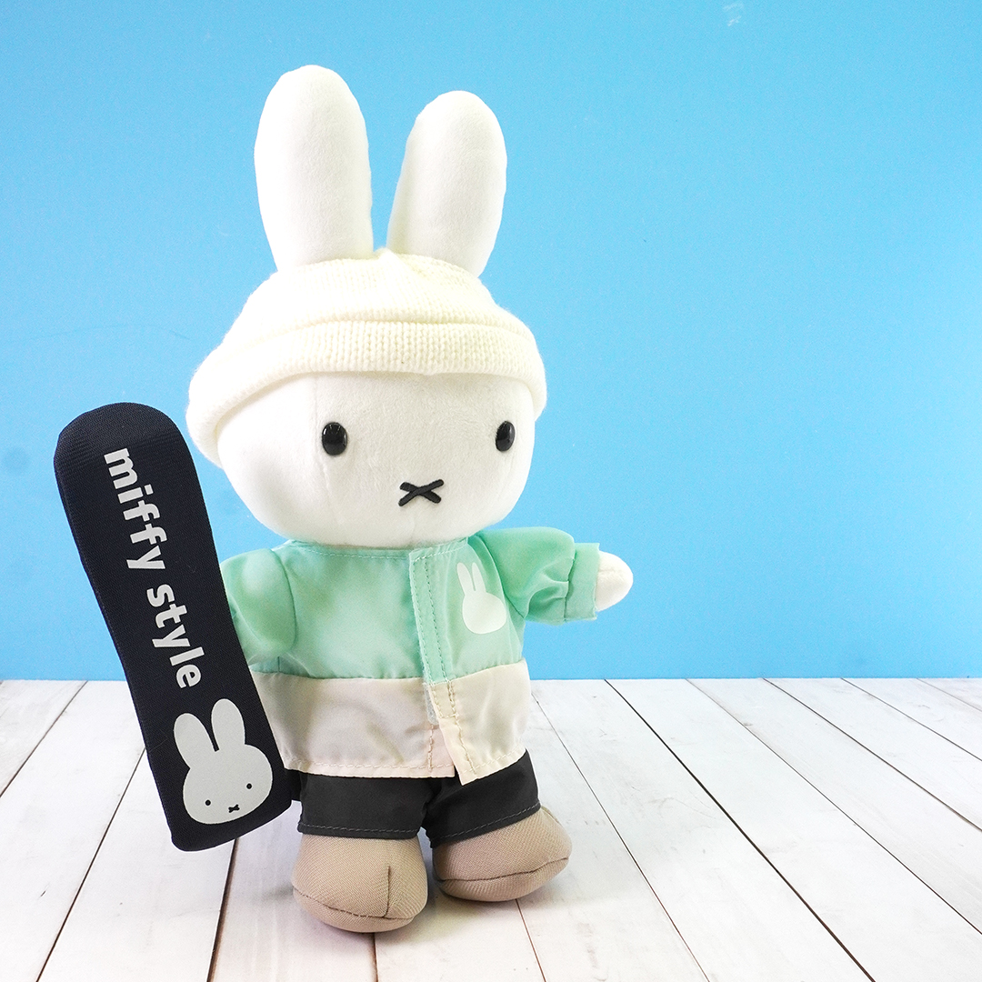 【預訂】Miffy Style 限定 滑雪公仔 絨毛玩偶