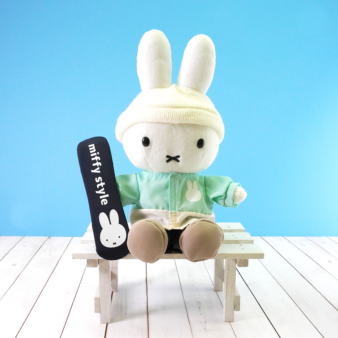 【預訂】Miffy Style 限定 滑雪公仔 絨毛玩偶