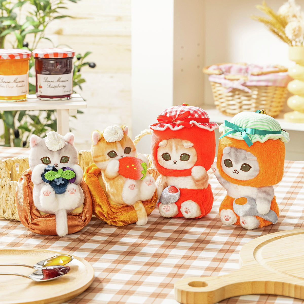 【預訂｜5月】Mofusand mofumofu Bakery 公仔掛飾