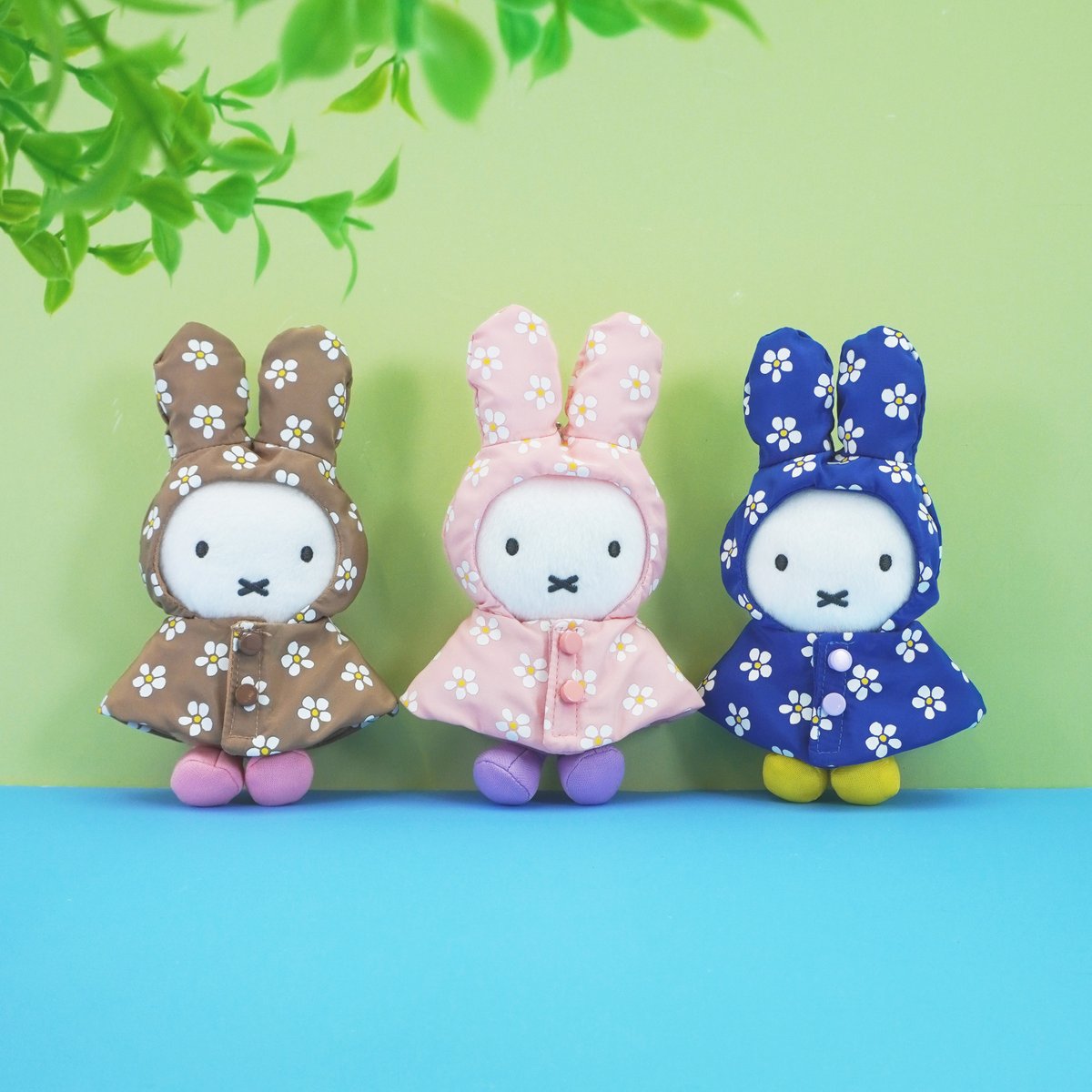 【預訂｜5月底】Miffy Style 限定 雨の日 雨衣掛飾（3色可選）