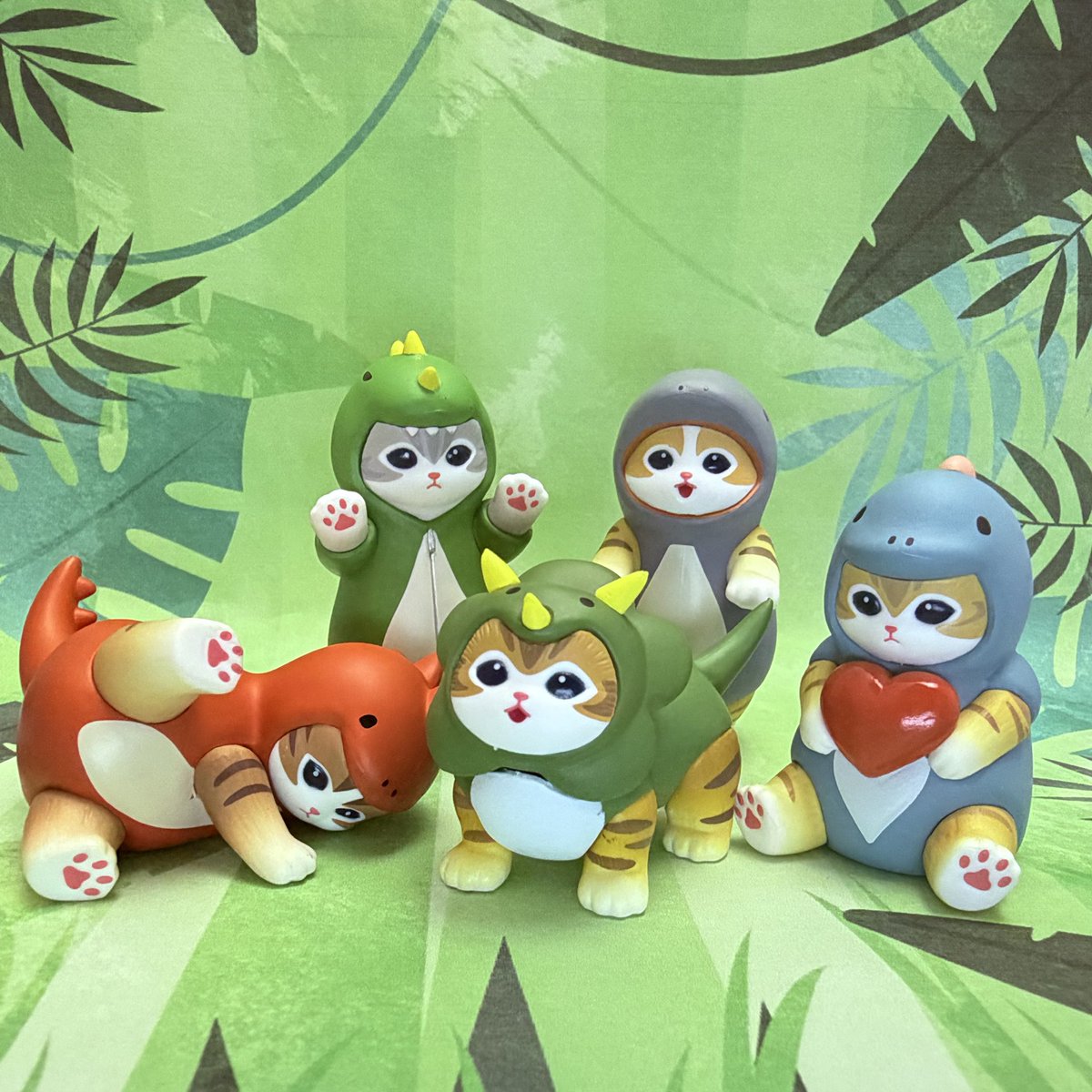 Mofusand Dinosaur Monster Cat Mini Figure Blind Box (Random)