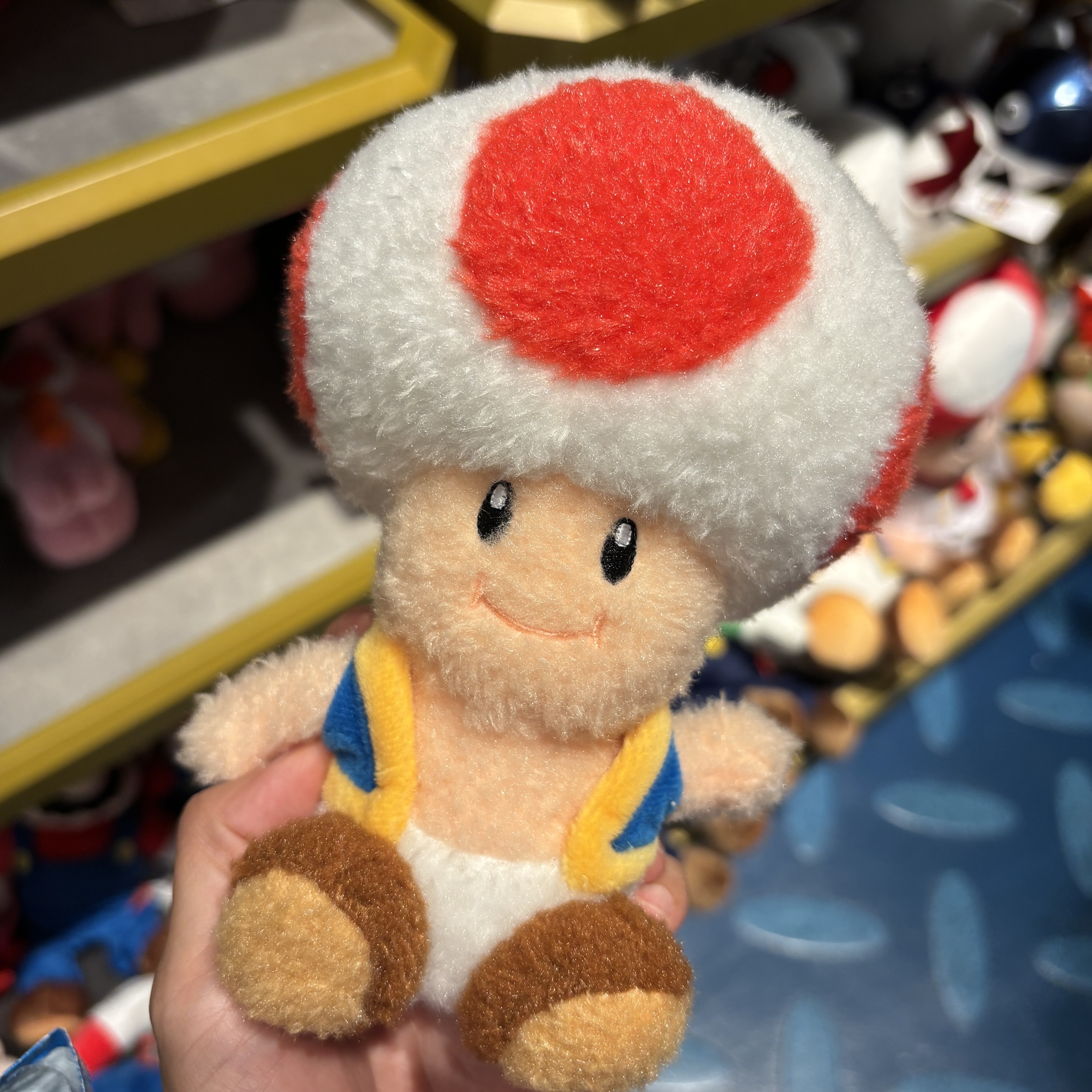 【訂貨】USJ Mario 奇諾比奧 公仔 毛茸玩偶（S）